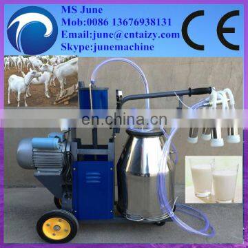 Single Twin Bucket Vacuum Pump Piston Milking Machine for Cow and Goat photo-6