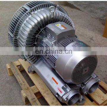 Double Stage Ring Blower 11kw Vacuum Pump Side Channel Blower