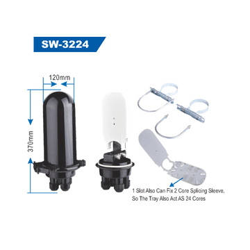 fiber optic splice closure