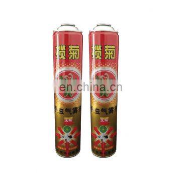 China empty aerosol canister and aerosol can for insecticide