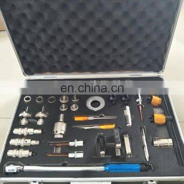 common rail injector dismounting tool set 38 pieces with torque wrench