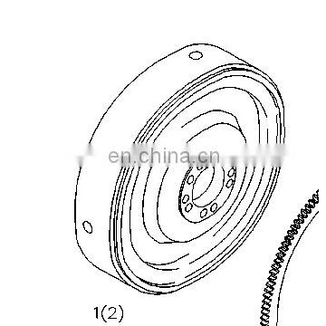 Deutz BF4M/6M1013 flywheel 04254991