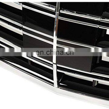Подходит для Mercedes W222 S65 S550 2014 - 2016 годов выпуска. Передний бампер с хромированной решеткой радиатора photo-3