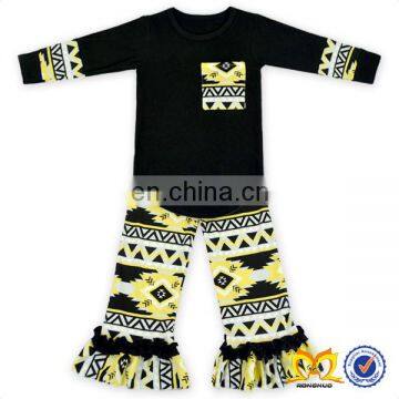 2019 Fall Girls Aztec Boutique Clothing Bulk Wholesale Kids Clothing Designer Clothing Manufacturer