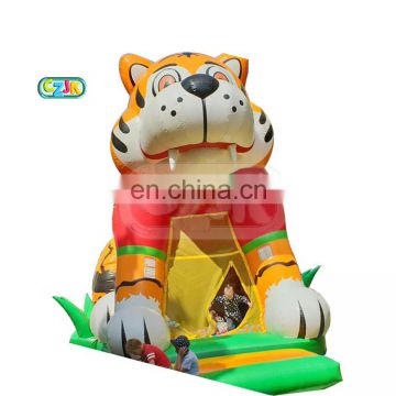 Cartoon tiger bounce house  jumping castle bouncer jumper moonwalk for sale