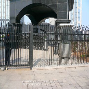 High Quality  Black Cheap Wrought Iron Fence Panels for Sale