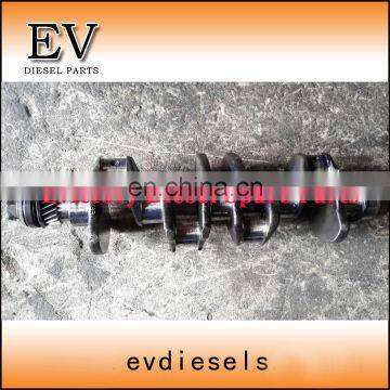 Forged steel 4DR5 4DR7 crankshaft assy for Mitsubishi forklift