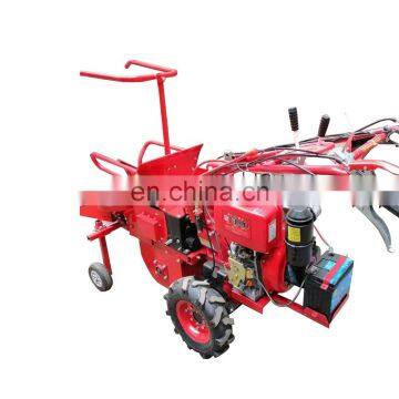 Mini corn harvester machine used in hills and mountains