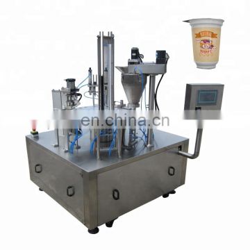 Peanut butter cup filling and sealing machine with good quality