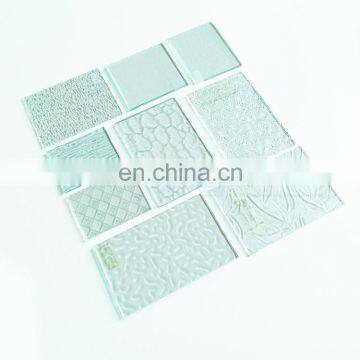 China 4mm 5mm floral diamond nashiji kasumi karatachi mistlite chinchill decorative clear transaprent patterned glass m2 price