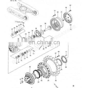 FOMI 9190294 Final Drive ZX240H ZX250LC ZX240-3 ZX250-3 Travel Motor For Excavator