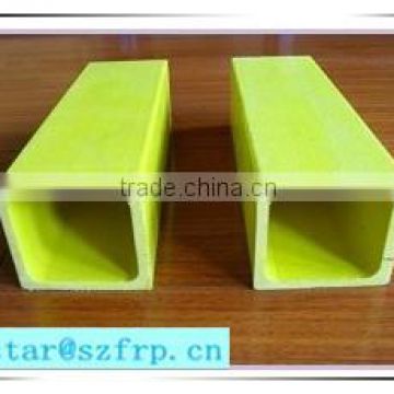 FRP fiberglass corrosion resistant square tube