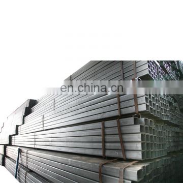 25*25*0.9mm hollow section steel pipes black annealed for furniture