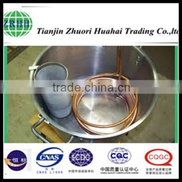 Precision hop pellet strainer mesh filter and basket type strainer