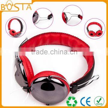 Mirror like high end brown silver headset