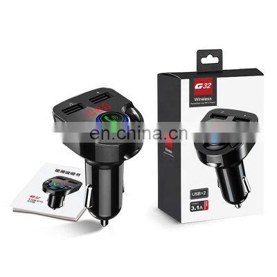 Multifunction Lighter Car MP3 G32 Handsfree Phone Car Receiver Charger Car Mp3 Player photo-3