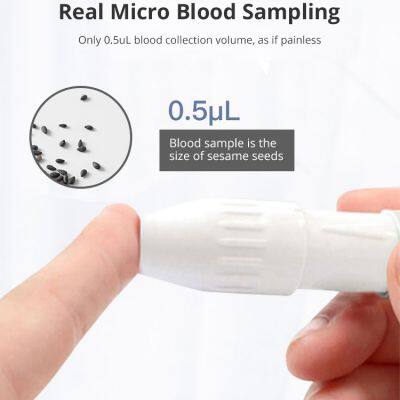 CE MultiFunction Meter Blood Glucose Monitor Device Medical Blood Sugar Tester Diabetes New Blood Glucose Meter photo-3