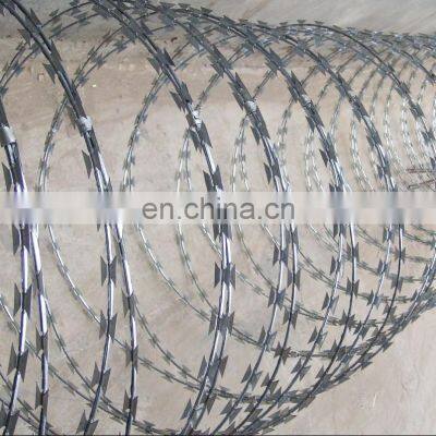 Concertina Razor Barbed Wire/Razor Barbed Wire /Galvanized Razor Barbed Wire photo-2