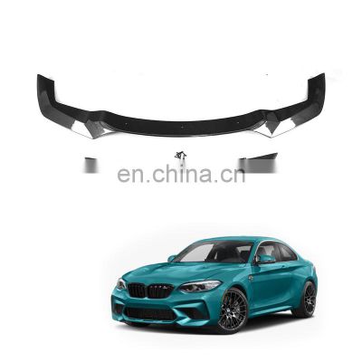 Car Accessories Vorsteiner Front Bumper Lip Kit Car Spoilers Carbon Fiber front lip spoiler For Bmw F87 M2