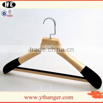 customize natural wooden hanger for suit clothes                        
                                                                                Supplier's Choice