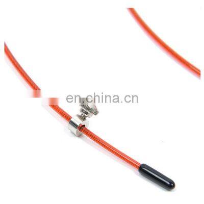 Factory Wholesal Bearing Jump Rope Excercise Fitness Workout Light Steel Wire Skipping Ropes Metal Speed Gym Training photo-4