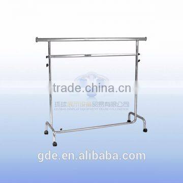 movable adjustable clothing rack display with rails wholesale