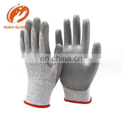 CE EN388 4543 level 5 anti cutting resistance glove for kitchen hand gloves