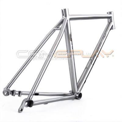 COMEPLAY wholesale factory direct Titanium Gravel Bike Frame with Thru Axle Dropout