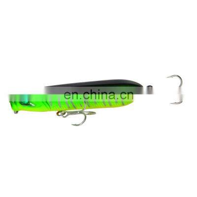 Topwater Popper Lures 12g 8cm Lifelike Hard Bait Propeller Fishing Lures for Sea Fishing Freshwater Fishing photo-5
