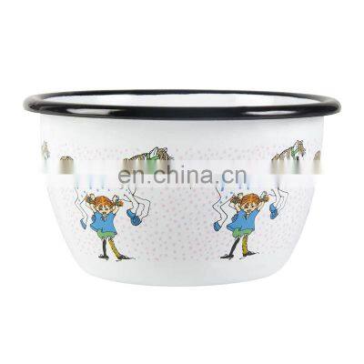 Promotional matte printing enamel glass mug