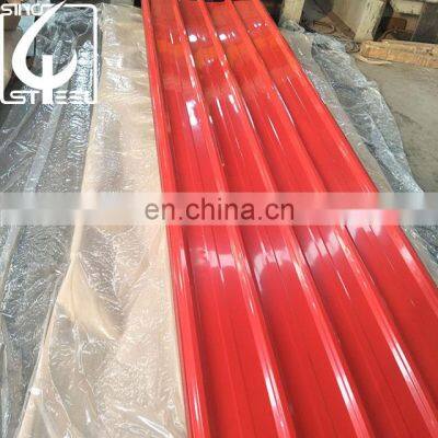 Color Steel Corrugated Plate Tile Roof Price Philippines Prepainted Corrugating Sheet Metal