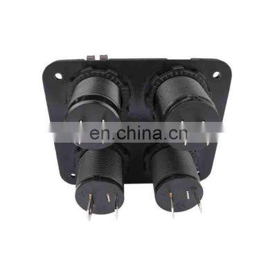 Modified Car Phone Usb Charger Car Ship 12V Conversion Cigarette Lighter Combination photo-2