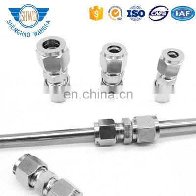 Hydraulic Stainless Steel Union Connector/Compression Double Ferrule Tube Fittings photo-4