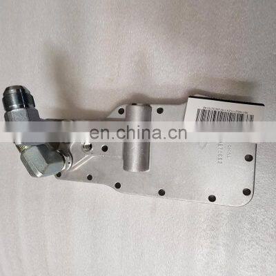 Original Lubricating Oil Filter Head Universal Truck 3971662 3979393 Cummins QSB6.7 Oil Filter Seat