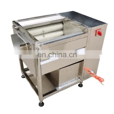 MS Potato Carrot Ginger Cassava Brushing Washing Cleaning And Peeling Machine Cassava Cleaning And Peeling Machine