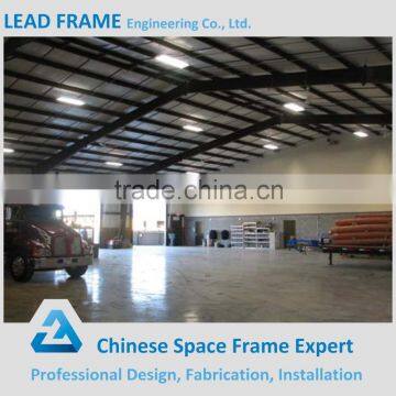 Light steel framing car workshop design