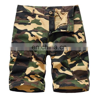 Customized Color Quick Dry Men's Cargo Shorts Sports Shorts OEM Supply 100% Cotton Spring Summer Wear