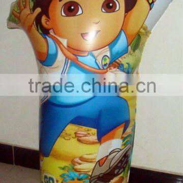 inflatable pvc punching bag for kids