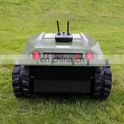 ATV All Terrain Rubber Tracked Robot Chassis Platform for Sale in Saudi