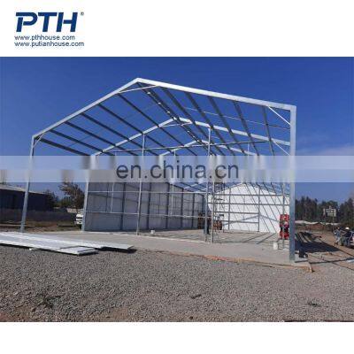 PTH Multistory Prefab Steel Structure Warehouse Office Building Long Span Structure photo-4