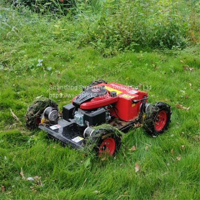 Remote control bank mower with best price in China