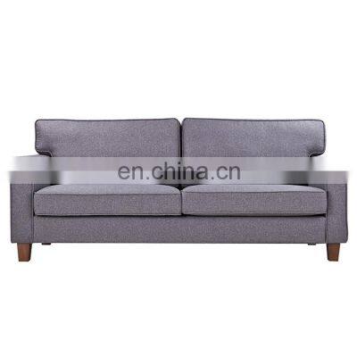 Living Room Available Blue Sofa Adjustable Backrest Three Seats Sofa photo-4