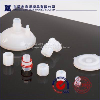 Teflon™ PFA 440HPB Teflon Plastic Injection Mold Mould Beaded Connector Factory photo-3