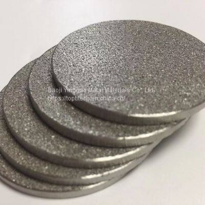 Sintered Stainless Steel Filter Discs