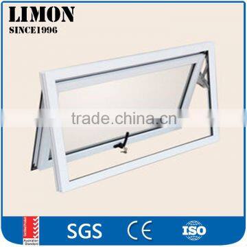 Aluminum Alloy Awning Single Hung Glazed Window design