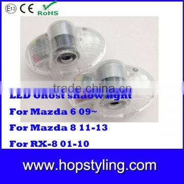 Plug&plag Wireless led ghost shadow door light ,led shadow lighting for Mazda6 Mazda 8