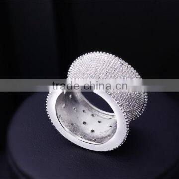 New Designer Ring Pave Setting Cubic Zirconia Statement Grand Party Best Ring photo-4