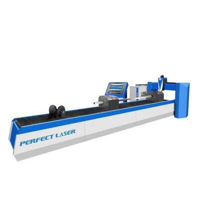 6000w 320nm Dia 12mts Length Metal Tube Pipe Fiber Laser Cutter