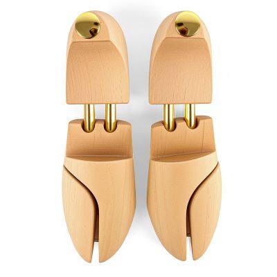Hot Sale Pine Wood Shoe Stretcher Painted Wooden Shoe Tree for Leather Shoes