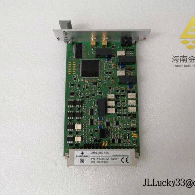 Emerson A6500-UM – Universal Monitoring Module for AMS 6500 Machinery Protection photo-5